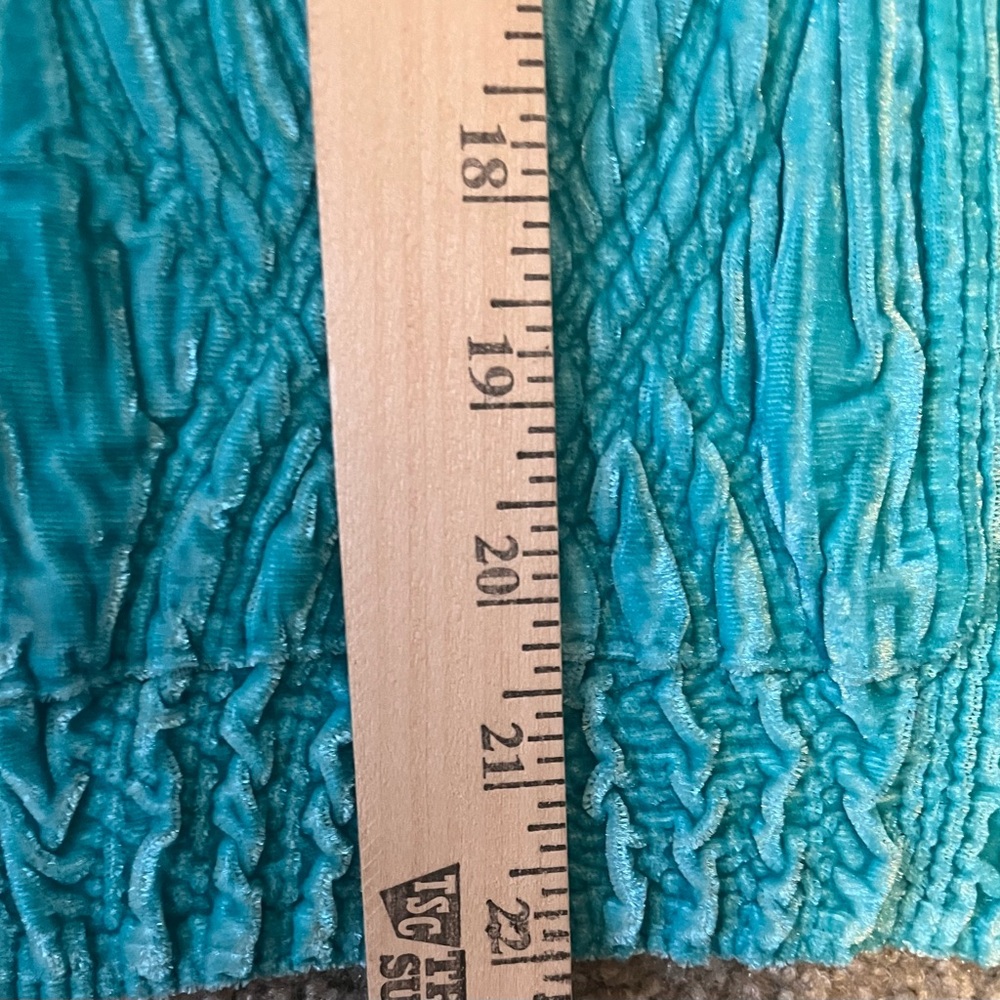 Rhonda Stark Crinkle Textured Blazer in Seafoam size M - Picture 7 of 11